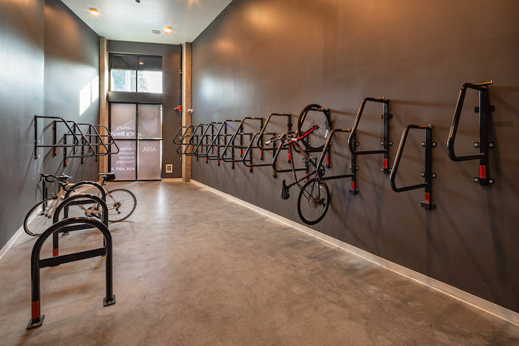 Bike Storage Lounge - Aria Redmond, WA